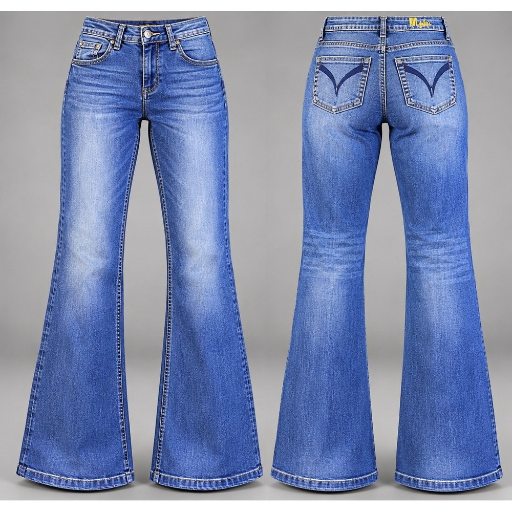 Kut From The Kloth jeans Womens 4  30x31.5 Low Rise Boot Cut Dark Wash y2k
